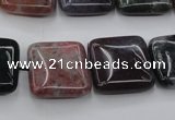 CAG6778 15.5 inches 12*12mm square Indian agate beads wholesale