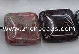 CAG6781 15.5 inches 18*18mm square Indian agate beads wholesale