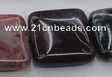 CAG6782 15.5 inches 20*20mm square Indian agate beads wholesale