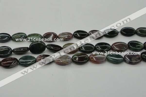 CAG6797 15.5 inches 13*18mm oval Indian agate beads wholesale