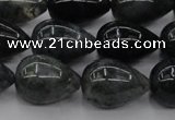 CAG6824 15.5 inches 10*14mm teardrop Indian agate beads wholesale