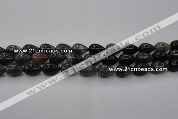 CAG6825 15.5 inches 12*16mm teardrop Indian agate beads wholesale