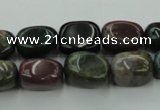 CAG6834 15.5 inches 10*15mm nuggets Indian agate beads wholesale