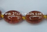 CAG6860 15.5 inches 10*14mm - 20*30mm rice dragon veins agate beads