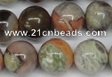 CAG7006 15.5 inches 16mm round ocean agate gemstone beads