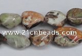 CAG7020 15.5 inches 10*12mm - 12*14mm nuggets ocean agate beads