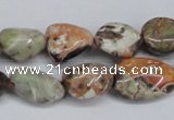 CAG7020 15.5 inches 10*12mm - 12*14mm nuggets ocean agate beads