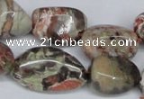 CAG7021 15.5 inches 13*18mm - 15*20mm nuggets ocean agate beads