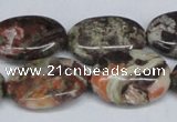 CAG7040 15.5 inches 18*25mm oval ocean agate gemstone beads