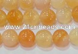 CAG7132 15.5 inches 8mm round red agate gemstone beads