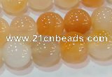 CAG7134 15.5 inches 12mm round red agate gemstone beads