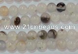 CAG7140 15.5 inches 4mm round Montana agate gemstone beads