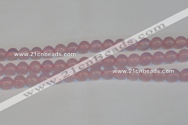 CAG7153 15.5 inches 12mm round pink agate gemstone beads