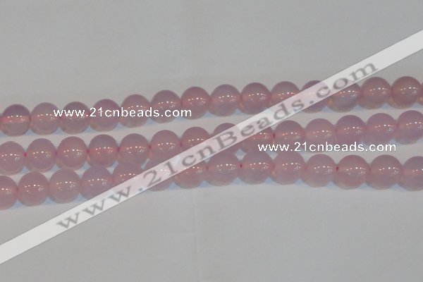CAG7154 15.5 inches 14mm round pink agate gemstone beads