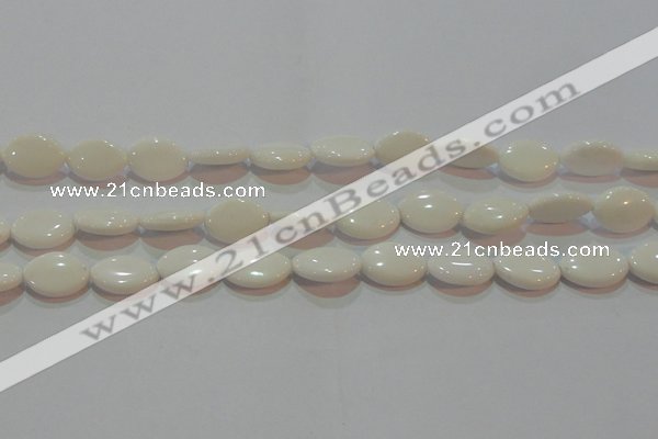 CAG7230 15.5 inches 13*18mm marquise white agate gemstone beads