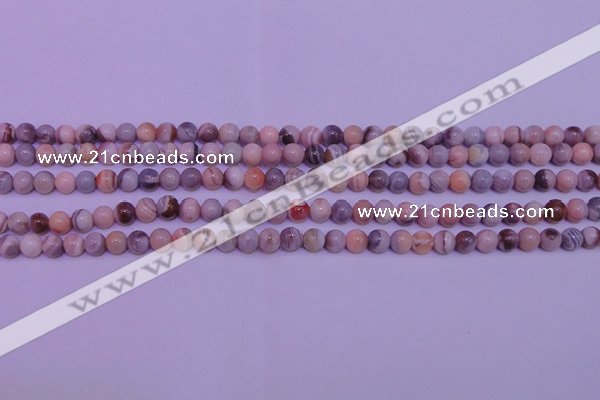 CAG7301 15.5 inches 6mm round red botswana agate gemstone beads