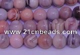 CAG7302 15.5 inches 8mm round red botswana agate gemstone beads