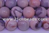 CAG7304 15.5 inches 12mm round red botswana agate gemstone beads