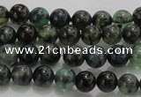 CAG7321 15.5 inches 6mm round dragon veins agate beads wholesale