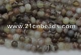 CAG734 15.5 inches 4mm round botswana agate beads wholesale