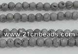 CAG7442 15.5 inches 4mm round plated druzy agate beads wholesale