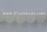 CAG7471 15.5 inches 6mm round frosted agate beads wholesale