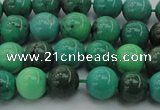 CAG7905 15.5 inches 8mm round grass agate beads wholesale