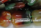 CAG793 15.5 inches 22*30mm rectangle rainbow agate gemstone beads