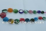 CAG8532 15.5 inches 15*18mm - 25*30mm freeform dragon veins agate beads