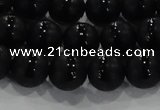 CAG8675 15.5 inches 6mm round matte tibetan agate gemstone beads