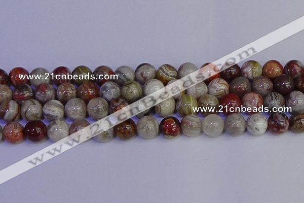 CAG9115 15.5 inches 14mm round Mexican crazy lace agate beads