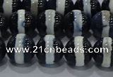 CAG9134 15.5 inches 10mm round tibetan agate beads wholesale