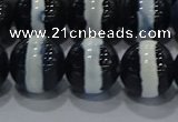 CAG9136 15.5 inches 14mm round tibetan agate beads wholesale