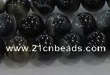 CAG9187 15.5 inches 10mm round line agate beads wholesale