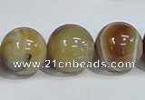 CAG942 16 inches 18mm round madagascar agate gemstone beads