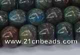 CAG9509 15.5 inches 11*14mm drun blue crazy lace agate beads