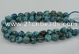 CAG9612 15.5 inches 14*16mm - 15*18mm faceted nuggets ocean agate beads