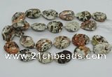 CAG9695 15.5 inches 22*30mm - 25*35mm freeform ocean agate beads