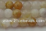 CAG9711 15.5 inches 6mm round colorful agate beads wholesale