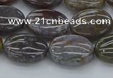 CAG9741 15.5 inches 12*16mm oval Indian agate beads wholesale