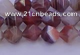 CAG9792 15.5 inches 8mm faceted nuggets botswana agate beads