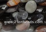 CAG985 15.5 inches 13*18mm faceted oval botswana agate beads