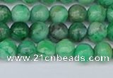 CAG9939 15.5 inches 6mm round green crazy lace agate beads