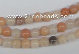 CAJ102 15.5 inches 6mm round red aventurine jade beads wholesale