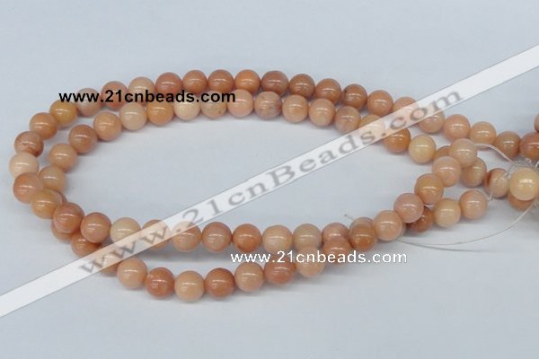 CAJ104 15.5 inches 10mm round red aventurine jade beads wholesale