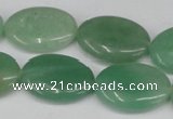 CAJ304 15.5 inches 18*25mm oval green aventurine jade beads