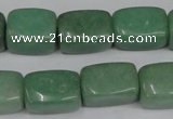 CAJ311 15.5 inches 13*18mm nugget green aventurine jade beads