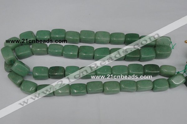 CAJ311 15.5 inches 13*18mm nugget green aventurine jade beads