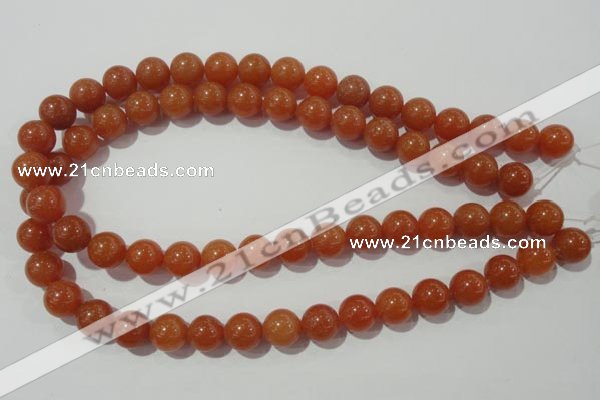 CAJ354 15.5 inches 12mm round red aventurine beads wholesale