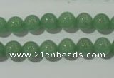 CAJ402 15.5 inches 8mm round green aventurine beads wholesale